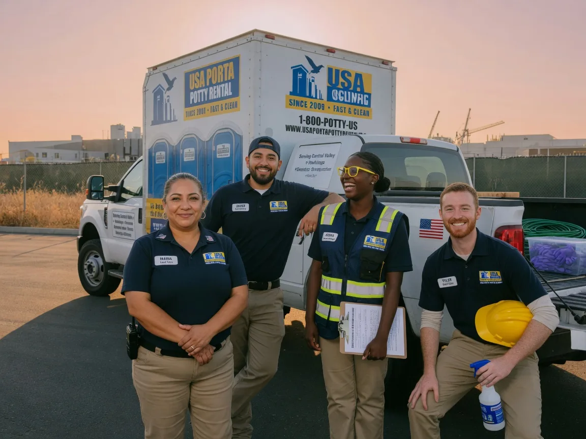 Portable Toilet Rental company in Roberts, IL
