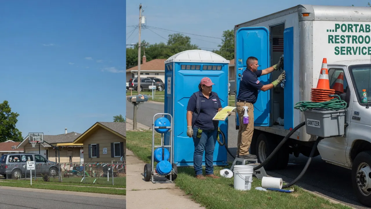 Portable Toilet Rental in Roberts, IL near me